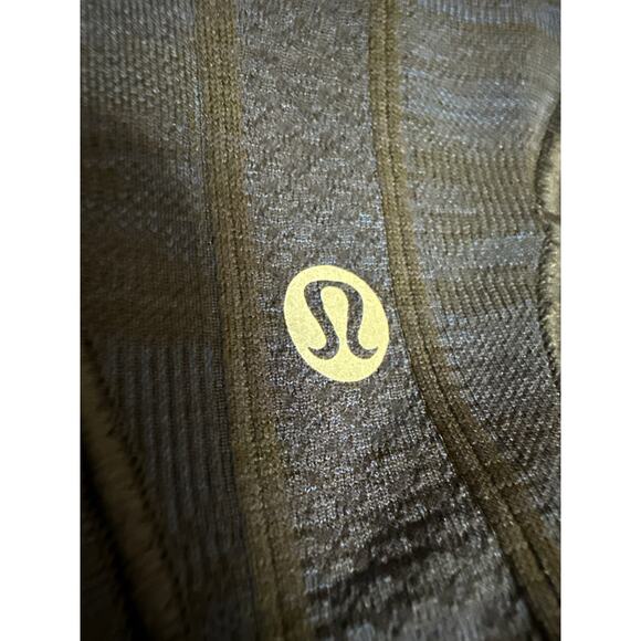 Lululemon Blue Black Swiftly Tech Racerback Sleeveless Yoga Athletic Tank Top M - Picture 3 of 3